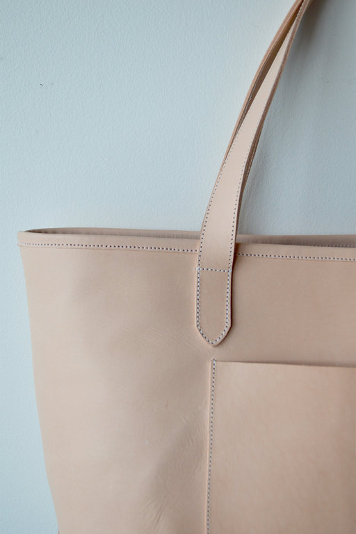 Dreamers Supply Company Dreamers Leather Tote Bag ⎮ Natural