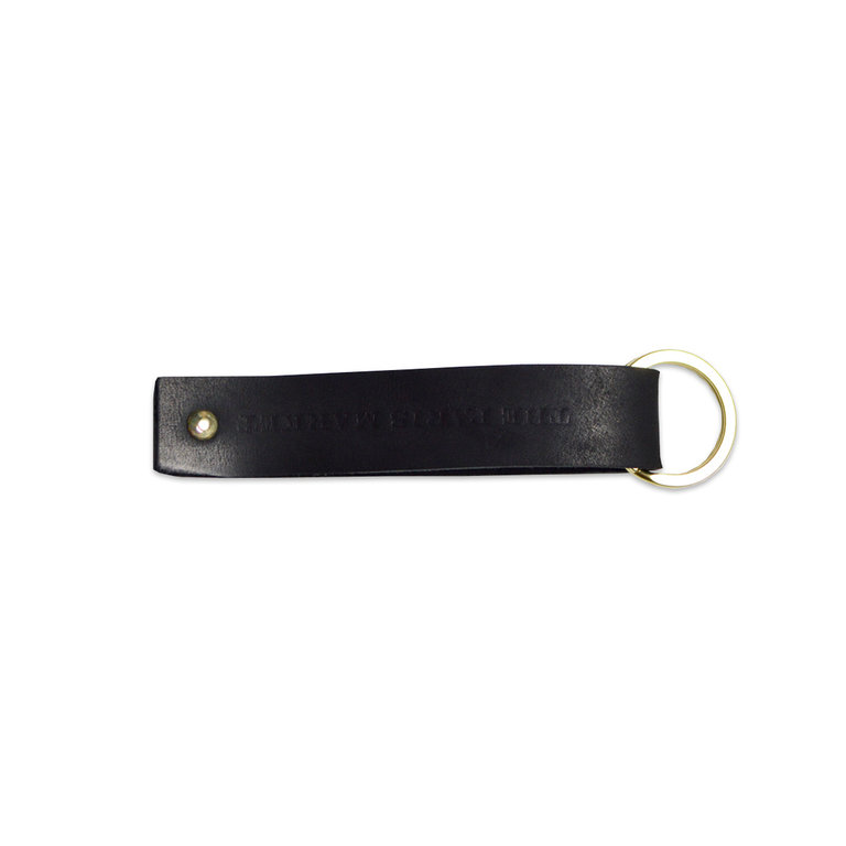 The Paris Market The Paris Market Leather Loop Keychain, Noir