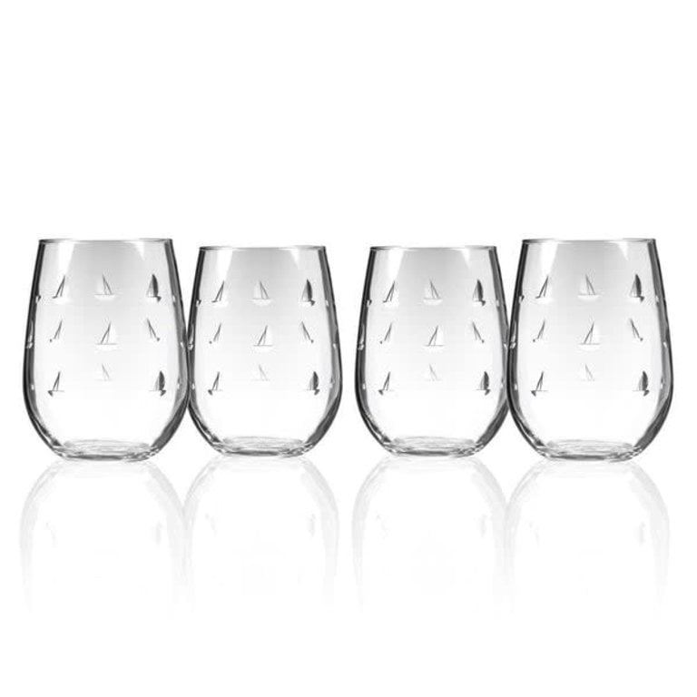 Stemless Wine Glass | Sailing