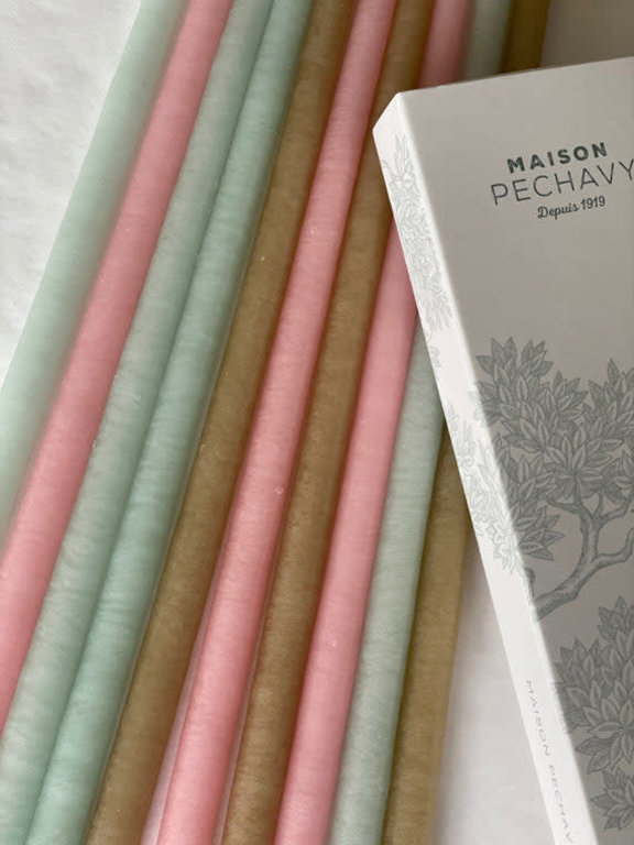 Pastel Artisan Candles with Matches