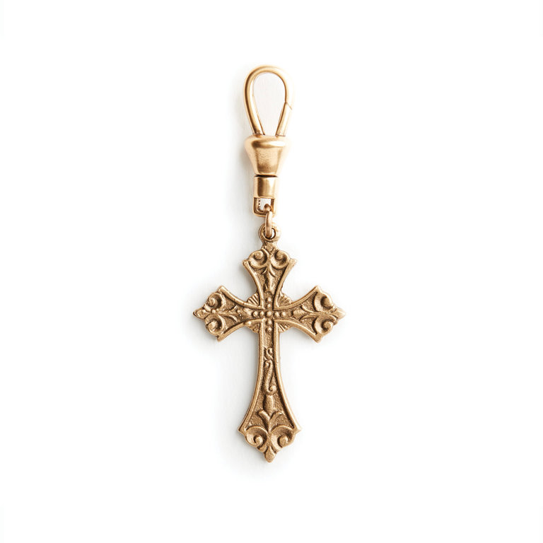 Fallen Aristocrat Latin Cross Charm