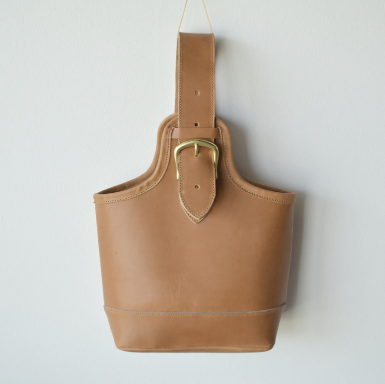 Dreamers Supply Company Petite Leather Bag, Saddle Tan