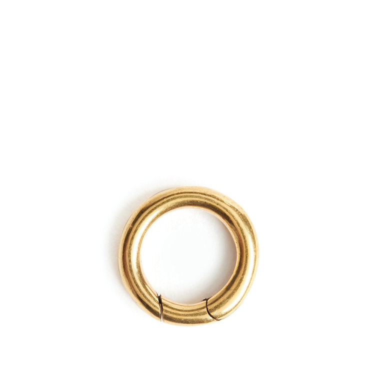 Fallen Aristocrat Charm Connector, 14k Gold Plate