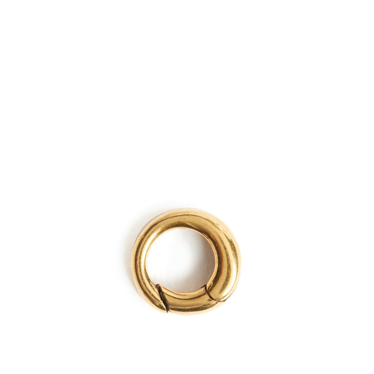 Fallen Aristocrat Charm Connector, 14k Gold Plate