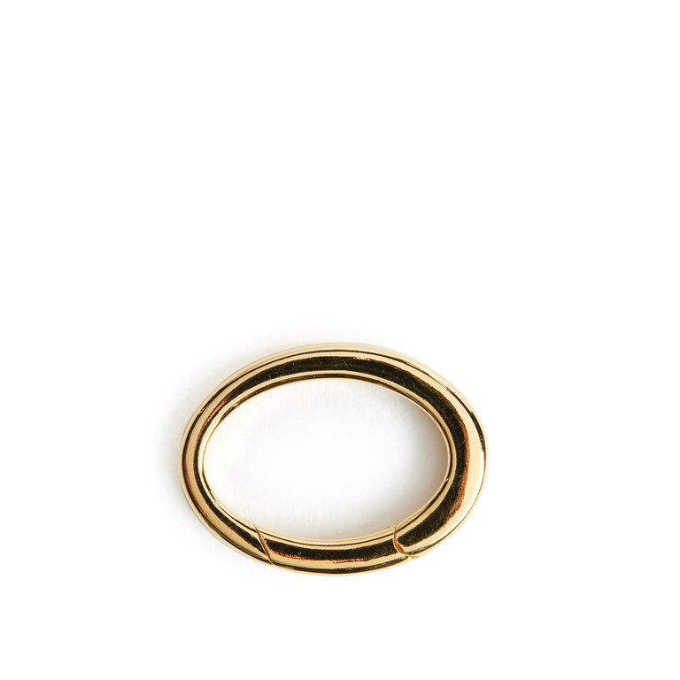 Fallen Aristocrat Charm Connector, 14k Gold Plate