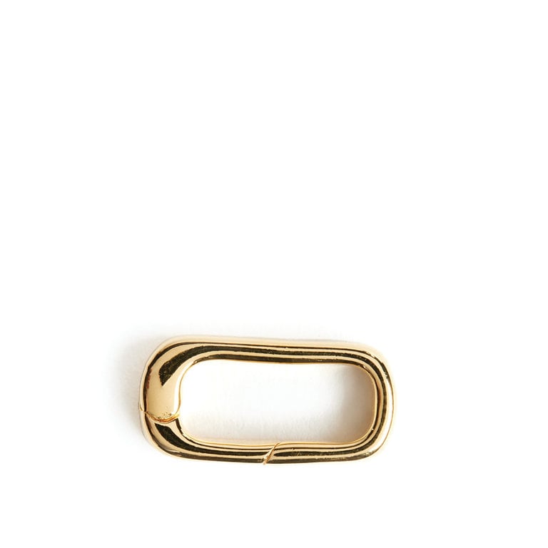 Fallen Aristocrat Charm Connector, 14k Gold Plate