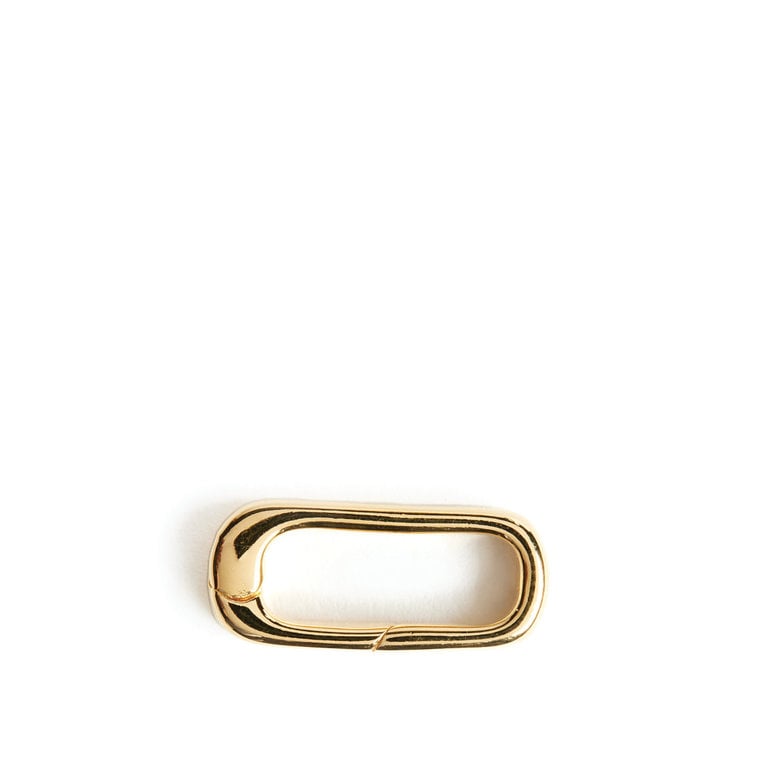 Fallen Aristocrat Charm Connector, 14k Gold Plate