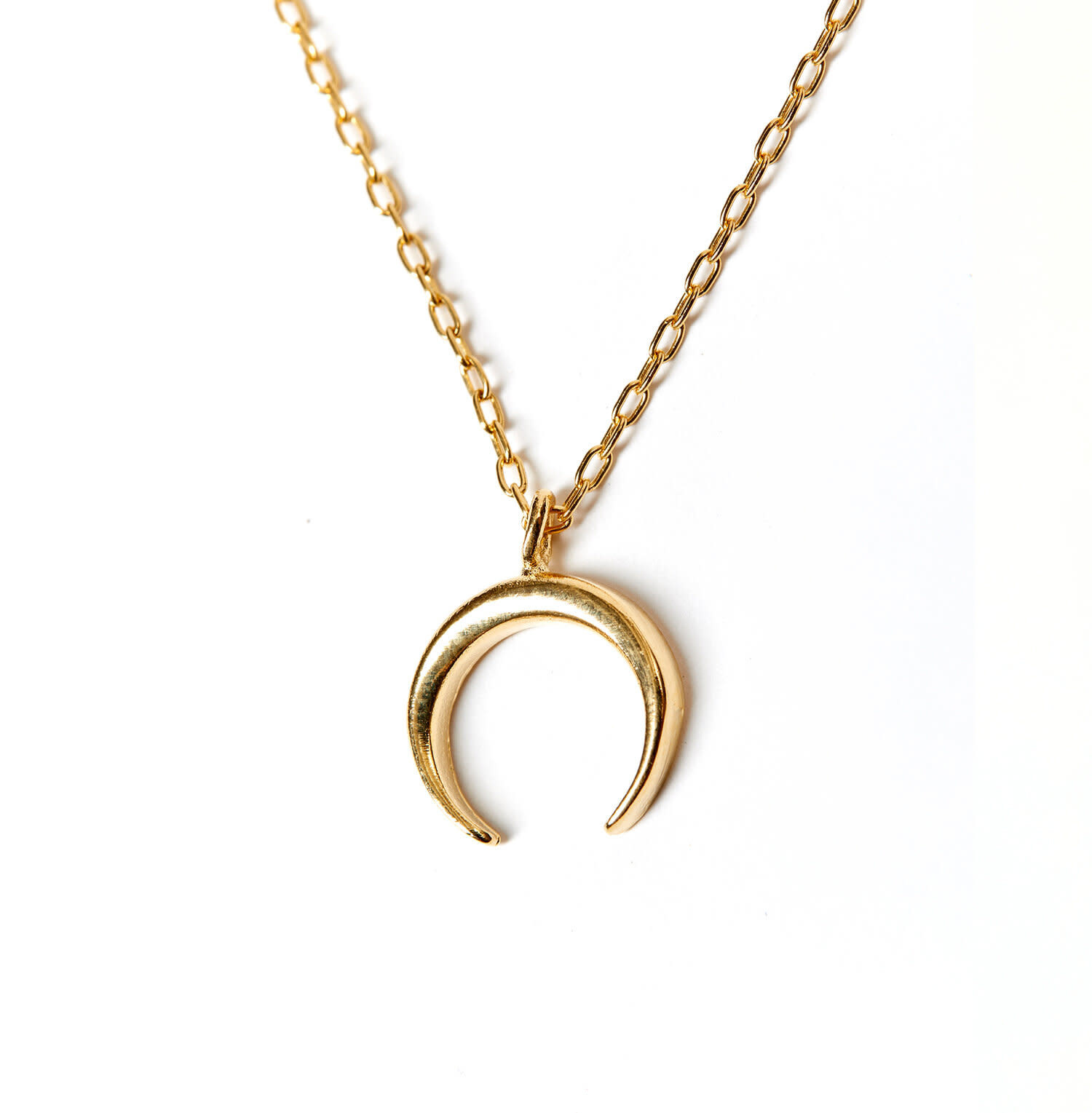 Crescent Moon Necklace by Fallen Aristocrat - The Paris Market