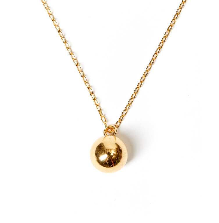 Fallen Aristocrat Ball and Chain Necklace