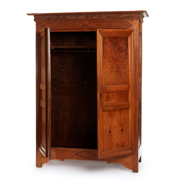 Antique Wardrobe With Diamond Detail