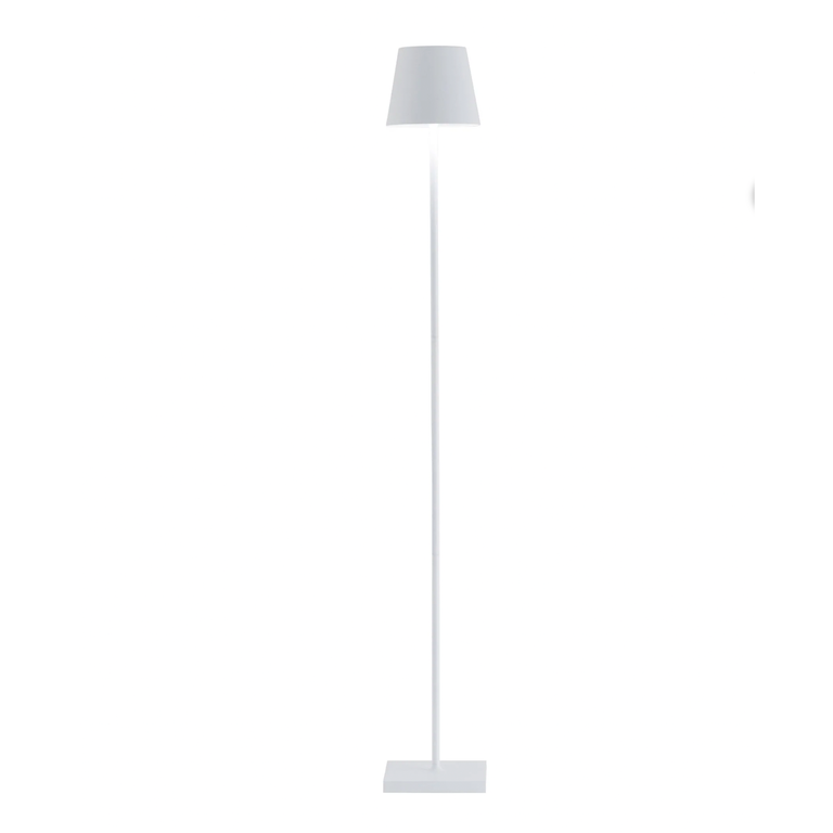 Poldina White Floor Lamp