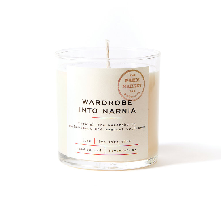 The Paris Market Wardrobe into Narnia Scented Candle