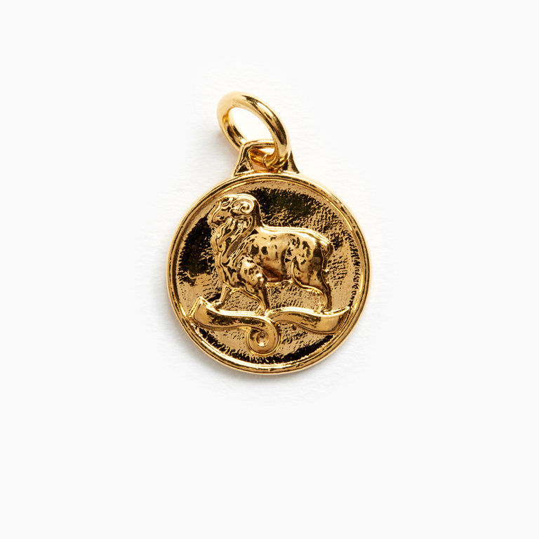 Fallen Aristocrat Aries Zodiac Charm