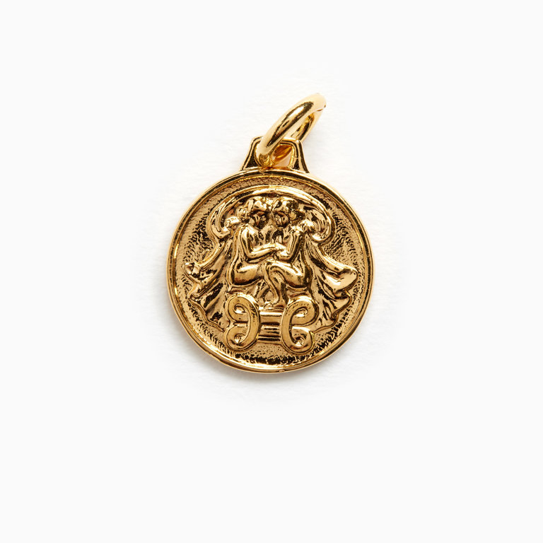 Fallen Aristocrat Gemini Zodiac Charm