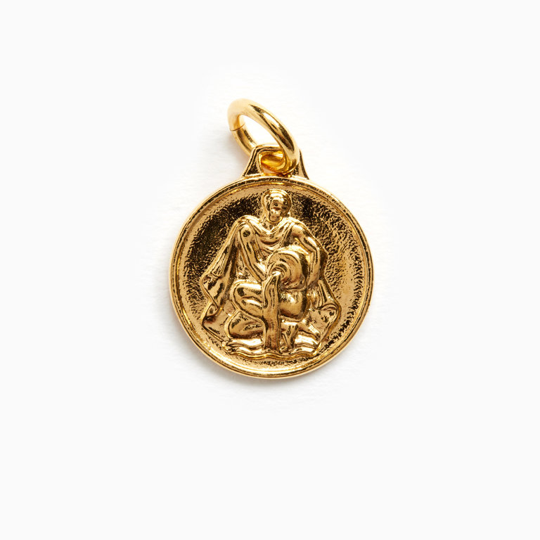 Fallen Aristocrat Aquarius Zodiac Charm