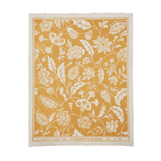 Antoinette Poisson Indienne, Ochre Domino Paper