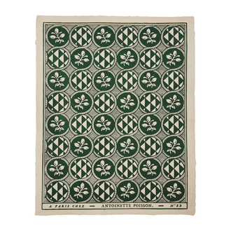 Antoinette Poisson Olives, Green Domino Paper