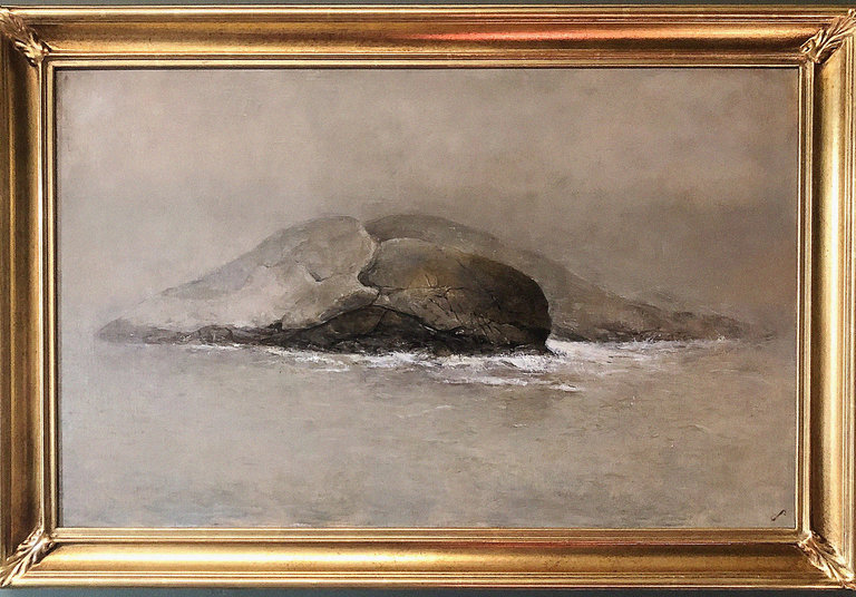 Gnossienne — Framed Oil Painting by Seth Fite