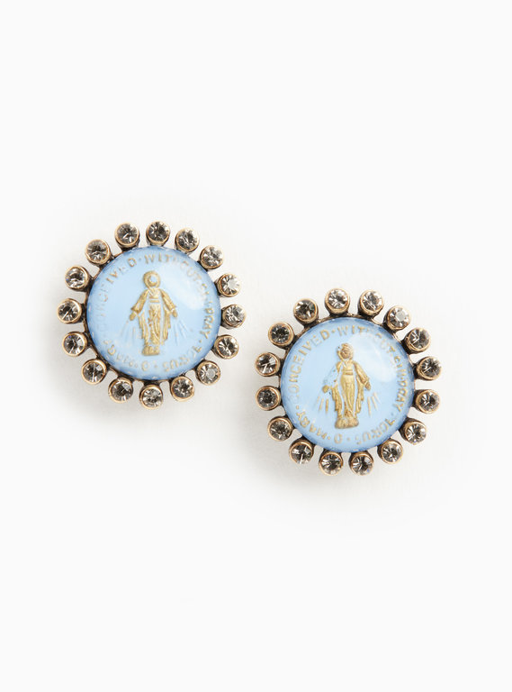 Fallen Aristocrat Mixta Persona Stud Earrings