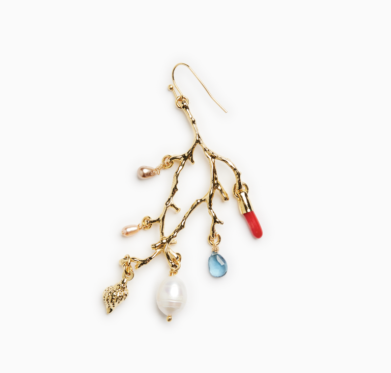 Fallen Aristocrat Sirena del Mare Earrings