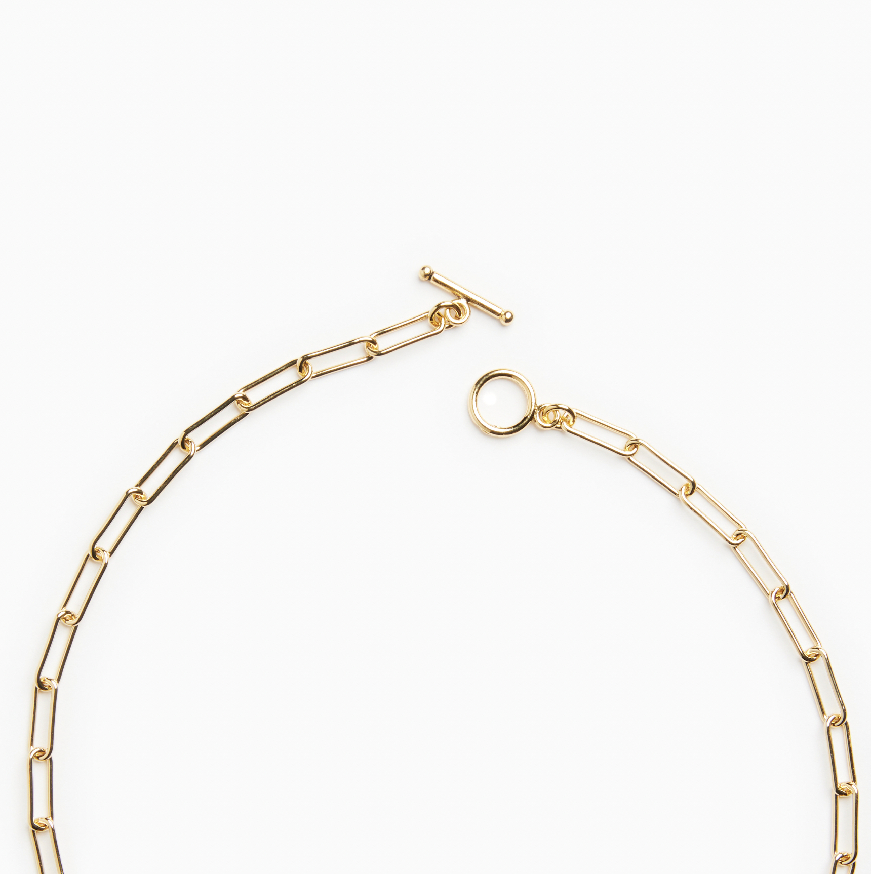 Love Lock Paperclip Necklace by Fallen Aristocrat - The Paris Market