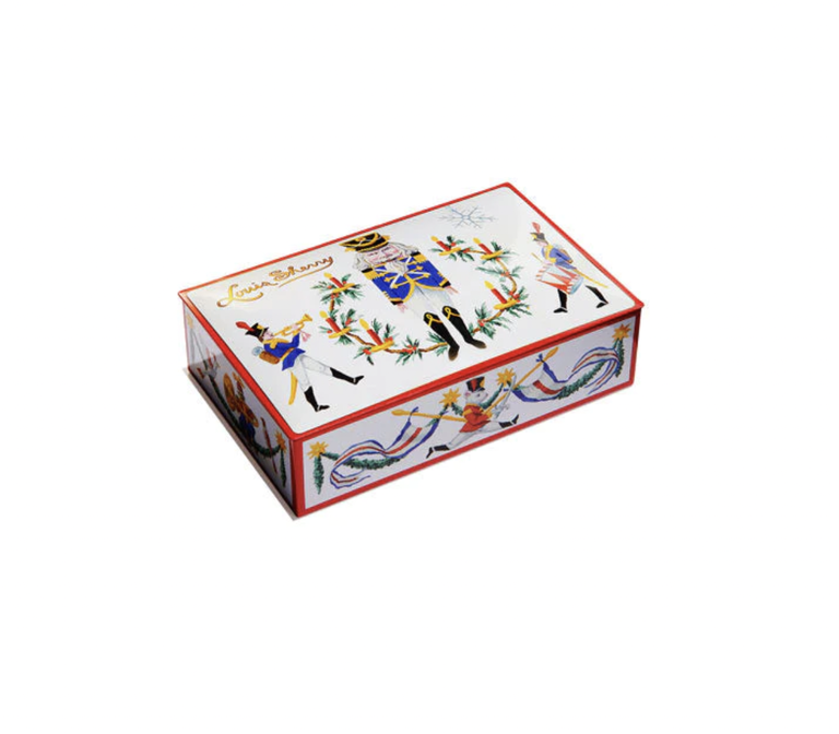 Louis Sherry Truffle Tin 12-Piece, Nutcracker