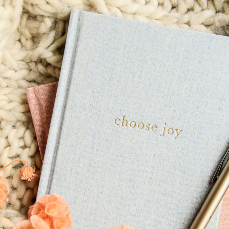 Choose Joy, Sky Blue Book