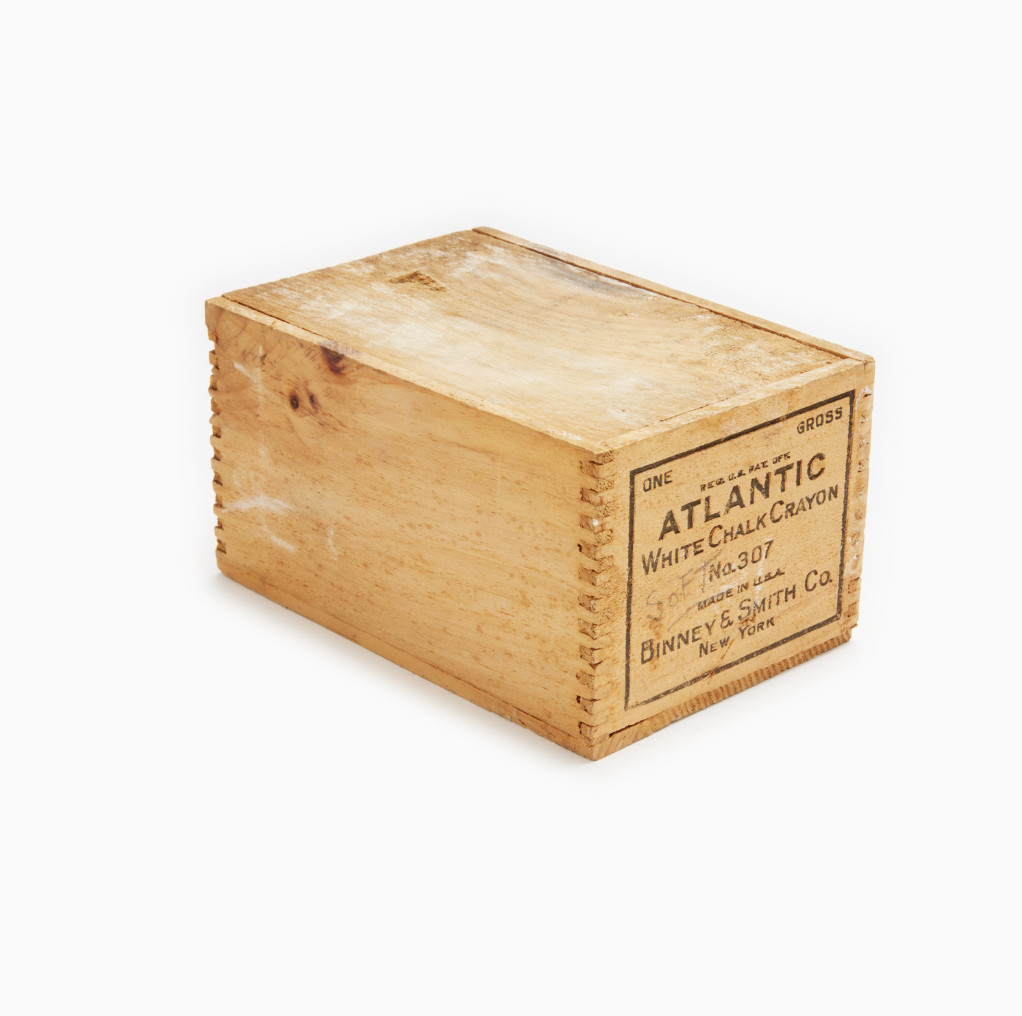 Vintage Dovetail Wooden Chalk Box - The Paris Market