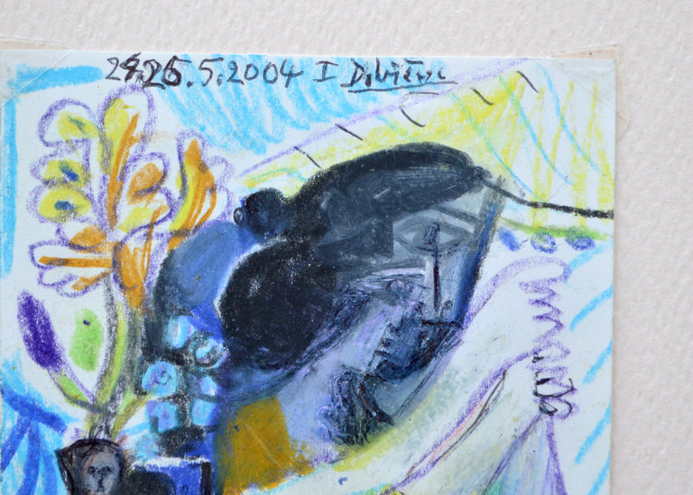 Raymond Debiève La Femme Violette (Violet Woman), 2004