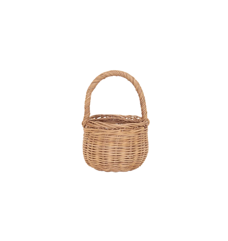 Natural Rattan Berry Basket