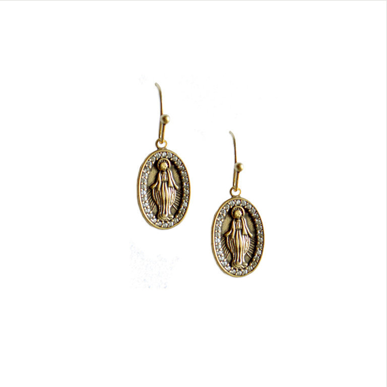 Fallen Aristocrat Petite Madonna Earrings