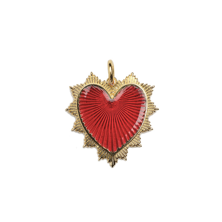 Fallen Aristocrat Sacred Heart Charm