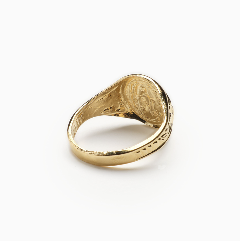 Fallen Aristocrat Madonna Signet Ring