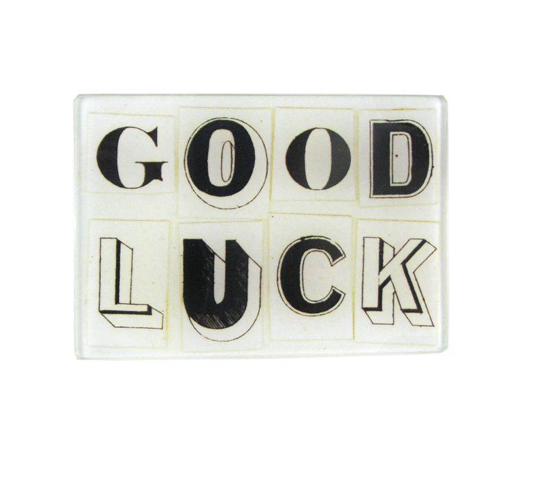 John Derian Good Luck Mini Tray