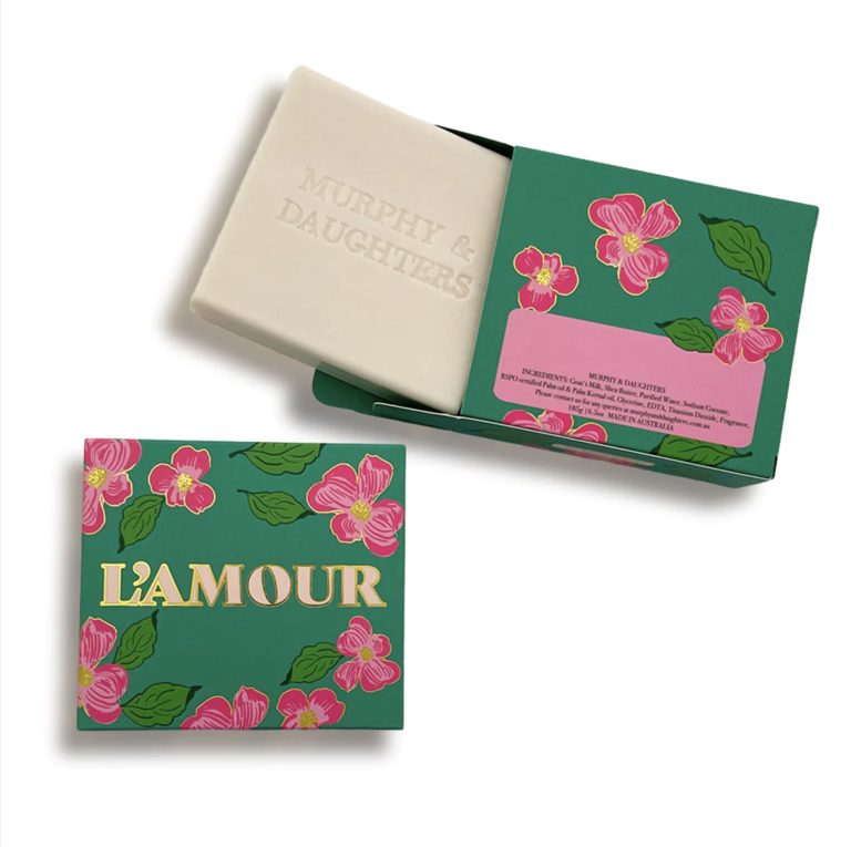 L'AMOUR Geranium Soap