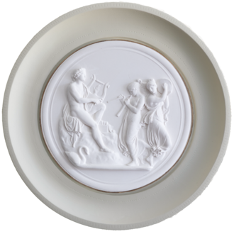 Dance of the Muses Linen Frame