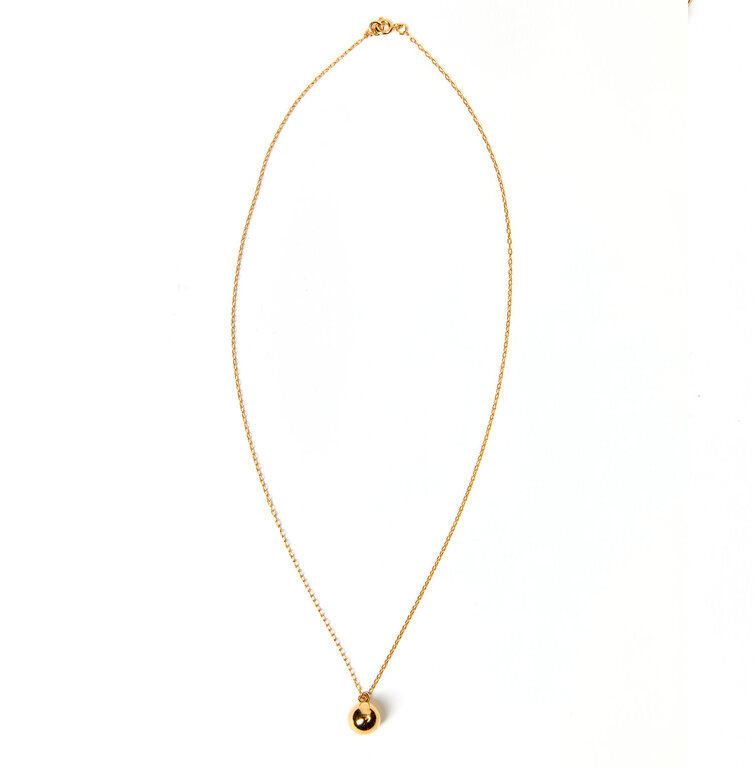 Fallen Aristocrat Golden Orb Necklace