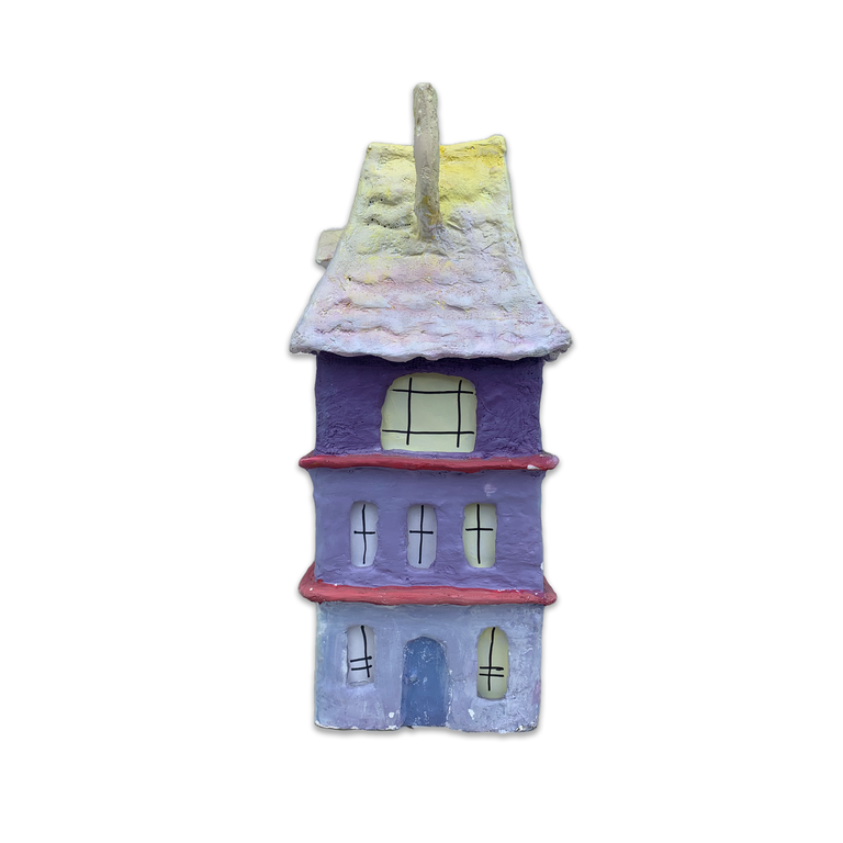 Purple Ombre Chimney House