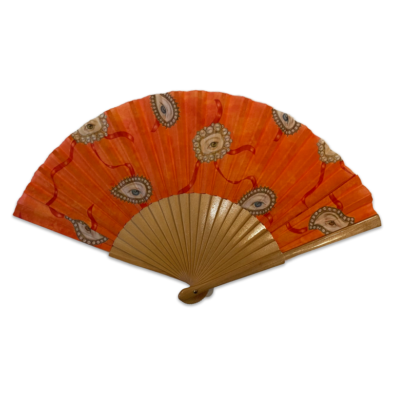 Lover's Eye Spanish Handheld Fan