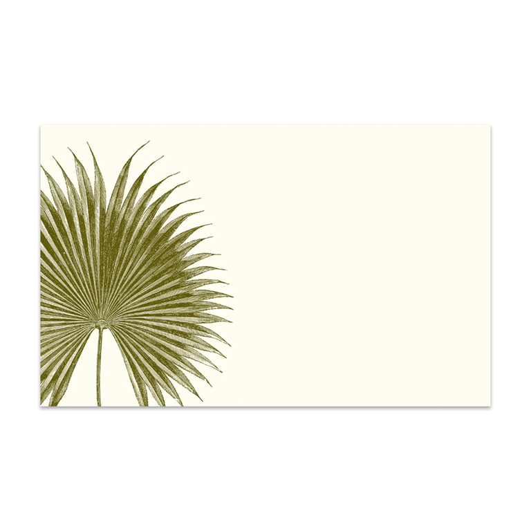 Palm Place Cards