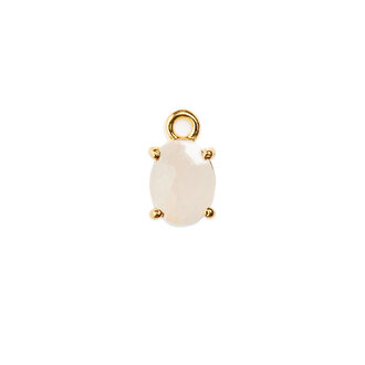 Fallen Aristocrat White Birthstone Charm Fallen Aristocrat White Birthstone Charm