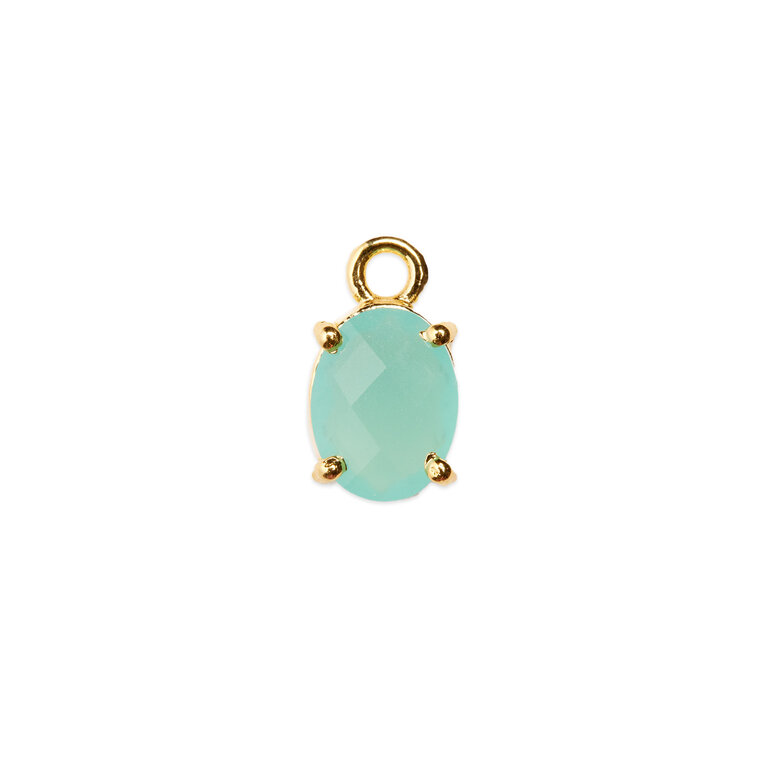 Fallen Aristocrat Sea Foam Birthstone Charm