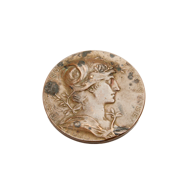 1889 World Exposition Souvenir Coin