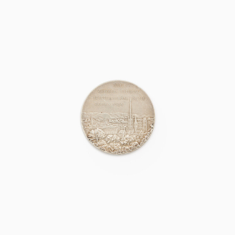Rouen Shooting Competition Coin, 1914