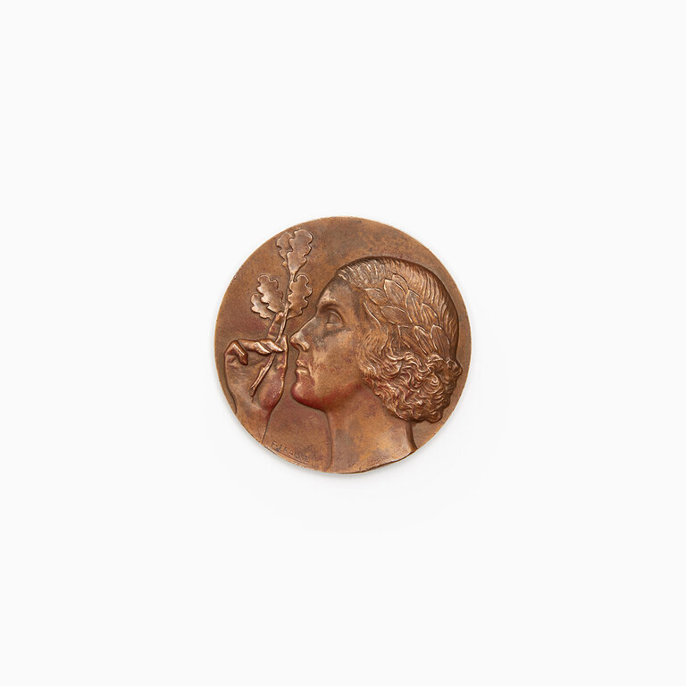 Leopold Bellan Bronze Coin