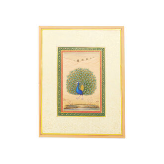 Jaipur Peacock Painting Jaipur Peacock Painting