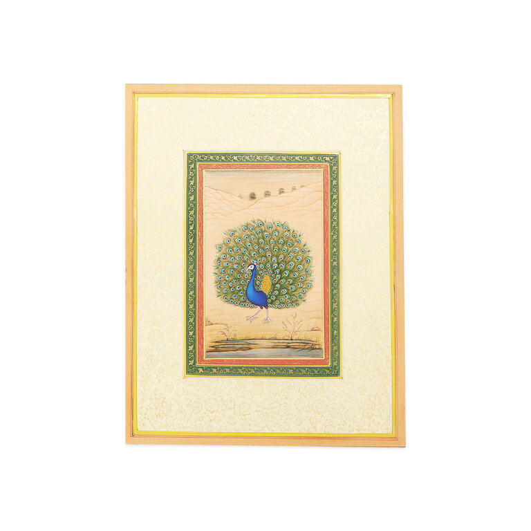 Jaipur Peacock Painting