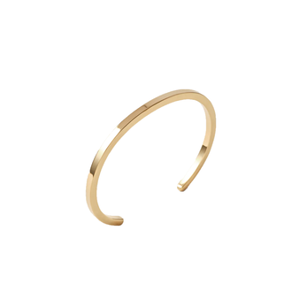 Selina King Thick Inez Cuff 14K Gold Vermeil Bracelet