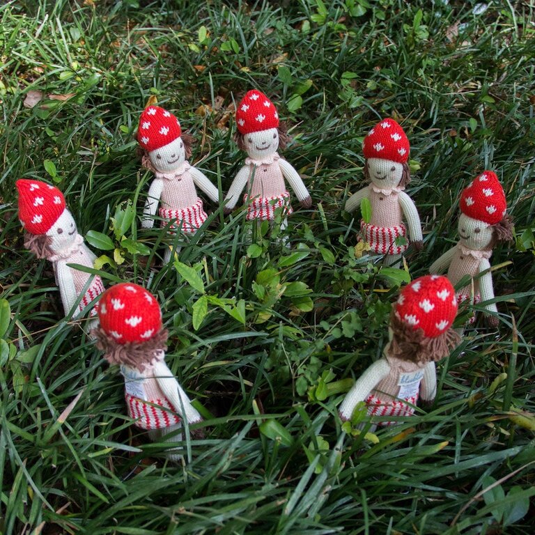 Mushroom Pippa Rattle