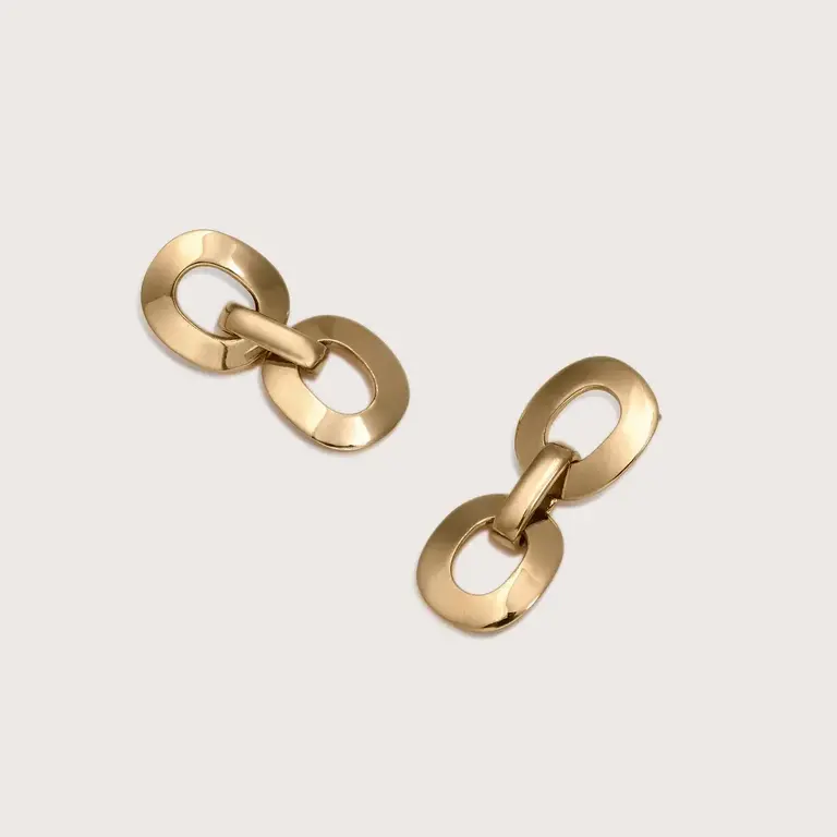 Selina King Sydney Short 14K Gold Plate Earring